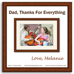 CD cover with wooden frames, in cluding photo
