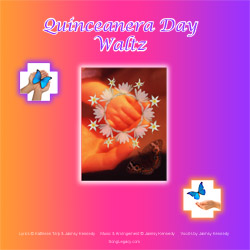 CD cover for original Quinceanera Waltz song