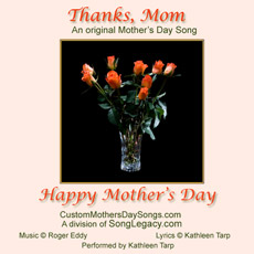 CD cover for original Mother's Day song