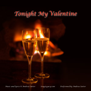 CD cover for romantic Valentine song